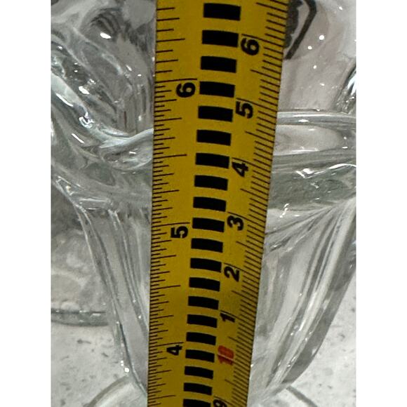 Set of 4 VTG Clear Glass Fluted Edge Ice Cream Glasses and Banana Split Dishes - Picture 5 of 6